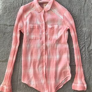 Hollister flannel shirt